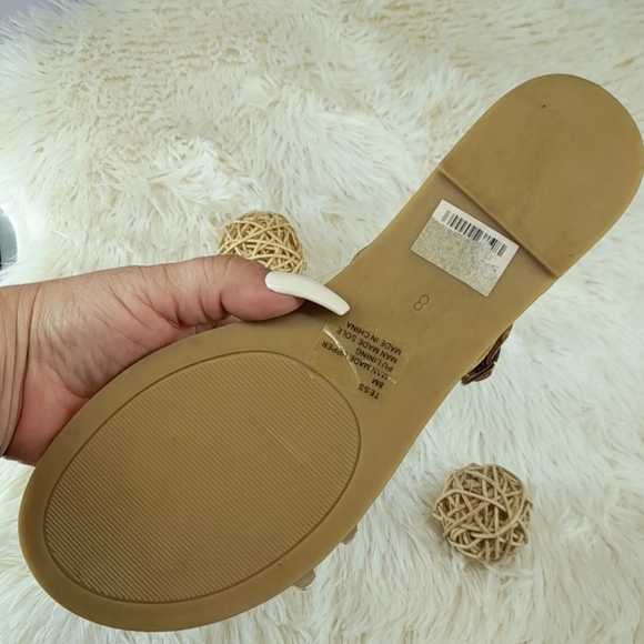 Bundle of 2 Brown Flat Wet Seal Strappy Sandals - Picture 11 of 11